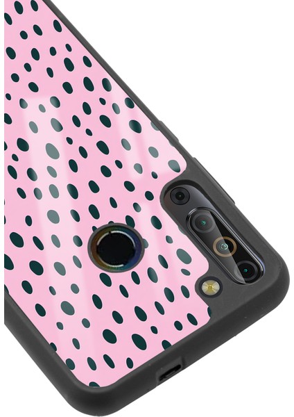 Casper X20 Pembe Benek Tasarımlı Glossy Telefon Kılıfı modelleri