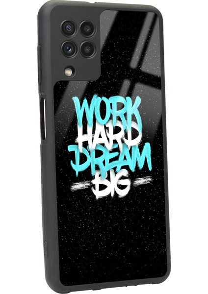 Samsung Galaxy A-22 Uzay Motto Tasarımlı Glossy Telefon Kılıfı fiyatları