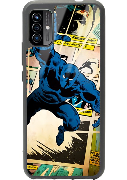 P13 Blue Max Pro Lite Black Panther Kara Panter Tasarımlı Glossy Telefon Kılıfı