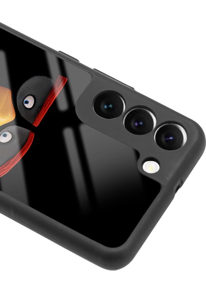 Samsung Galaxy S22 Black Angry Birds Tasarımlı Glossy Telefon Kılıfı modelleri