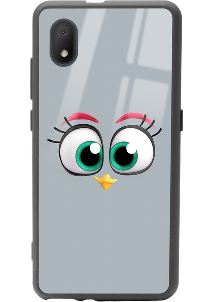 Tcl L7 Grey Angry Birds Tasarımlı Glossy Telefon Kılıfı