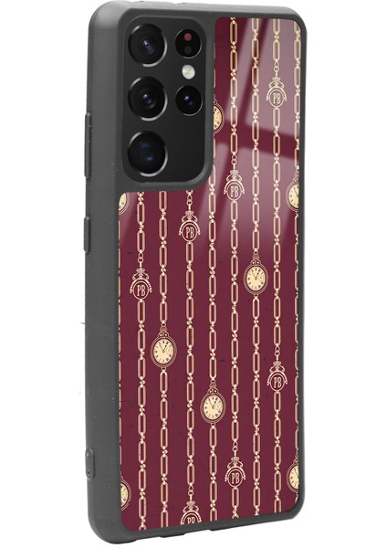 Samsung Galaxy S-21 Ultra Peaky Blinders Duvar Kağıdı Tasarımlı Glossy Telefon Kılıfı