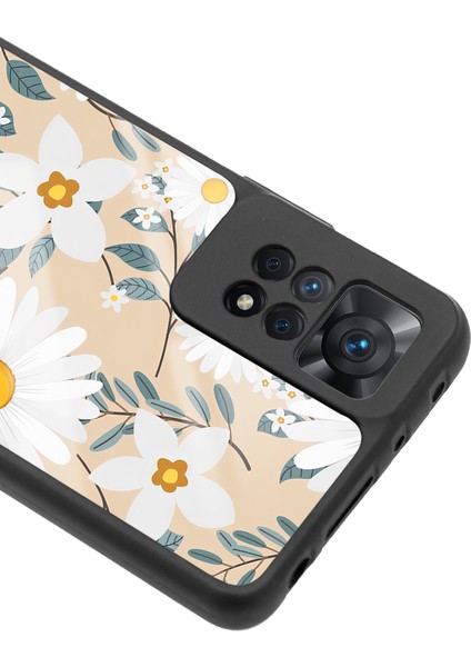 Xiaomi Redmi Note 11 Pro Büyük Papatya Tasarımlı Glossy Telefon Kılıfı modelleri