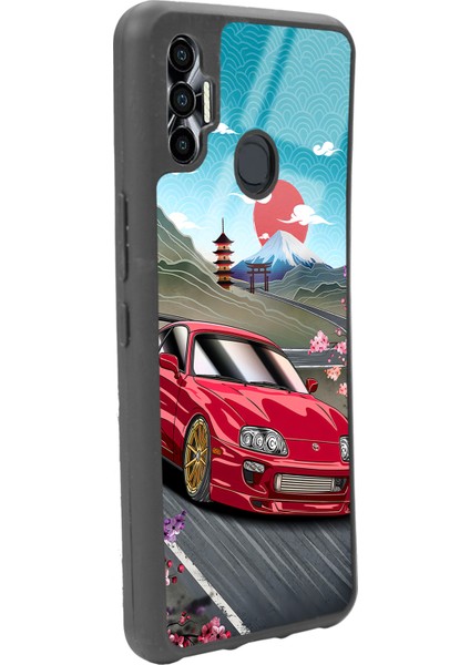Tecno Spark 7 Pro Supra Tasarımlı Glossy Telefon Kılıfı fiyatları
