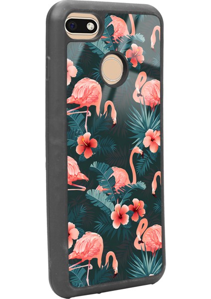 General Mobile Gm 8 Go Flamingo Leaf Tasarımlı Glossy Telefon Kılıfı fiyatları