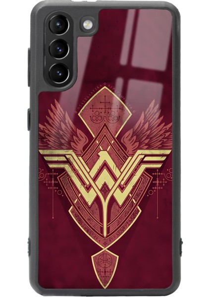 Samsung Galaxy S21 Wonder Woman Tasarımlı Glossy Telefon Kılıfı
