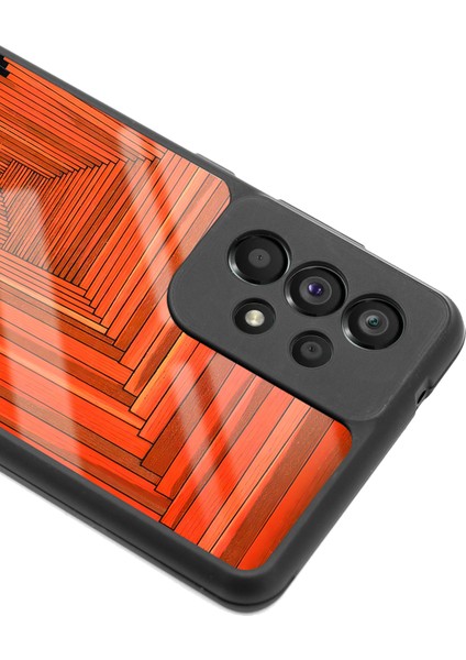 Samsung Galaxy A73 Pastel Pencereler Tasarımlı Glossy Telefon Kılıfı modelleri