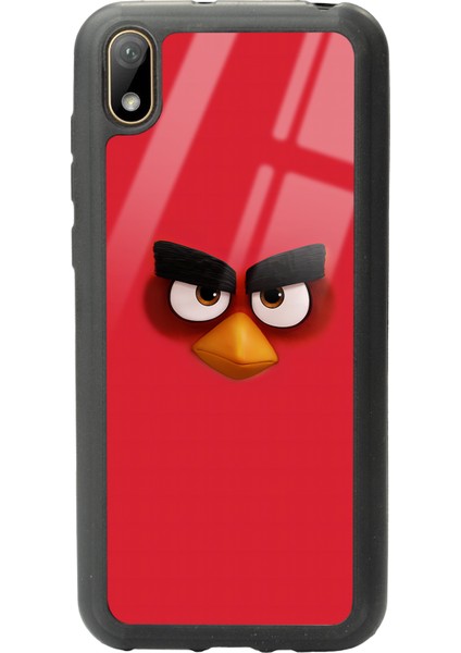 Huawei Y5 (2019) Red Angry Birds Tasarımlı Glossy Telefon Kılıfı