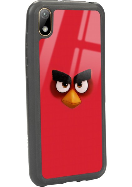 Huawei Y5 (2019) Red Angry Birds Tasarımlı Glossy Telefon Kılıfı