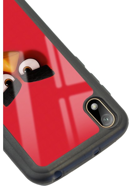 Huawei Y5 (2019) Red Angry Birds Tasarımlı Glossy Telefon Kılıfı