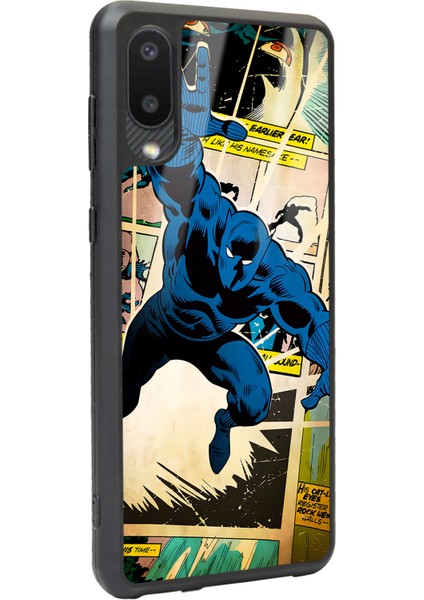 Samsung Galaxy A-02 Black Panther Kara Panter Tasarımlı Glossy Telefon Kılıfı fiyatları