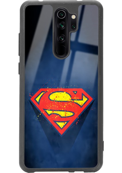 Xiaomi Redmi Note 8 Pro Superman Tasarımlı Glossy Telefon Kılıfı