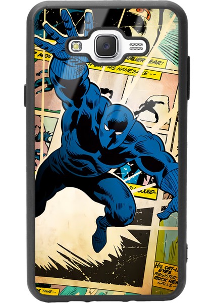 Samsung Galaxy J7 Black Panther Kara Panter Tasarımlı Glossy Telefon Kılıfı