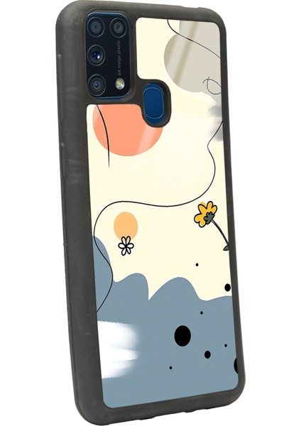 Samsung Galaxy M-31 Nude Papatya Tasarımlı Glossy Telefon Kılıfı fiyatları