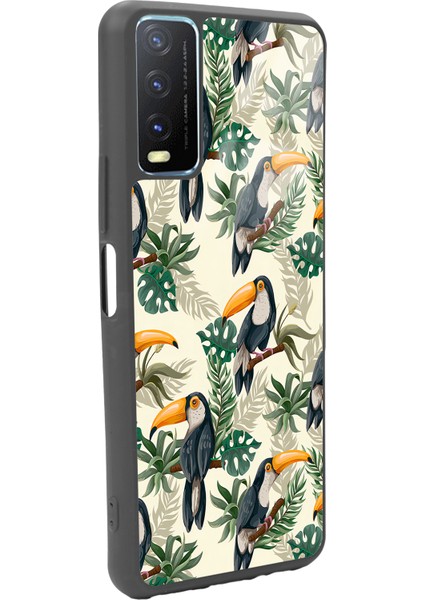 Vivo Y20 Tukan Kuşu Tasarımlı Glossy Telefon Kılıfı fiyatları