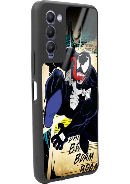 Tecno Camon 18 Venom Tasarımlı Glossy Telefon Kılıfı fiyatları