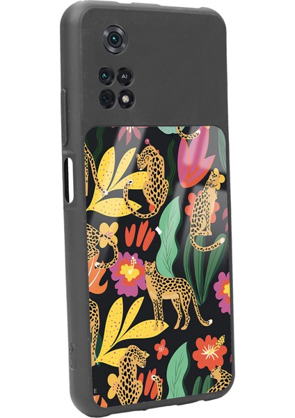 Poco M4 Pro Çiçekli Kediler Tasarımlı Glossy Telefon Kılıfı fiyatları