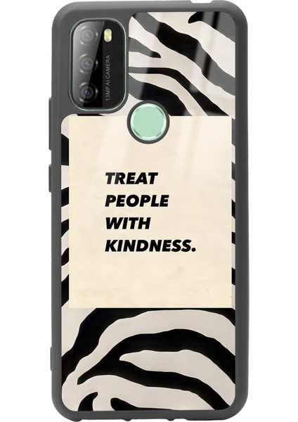 P13 Blue Max 128 Zebra Motto Tasarımlı Glossy Telefon Kılıfı