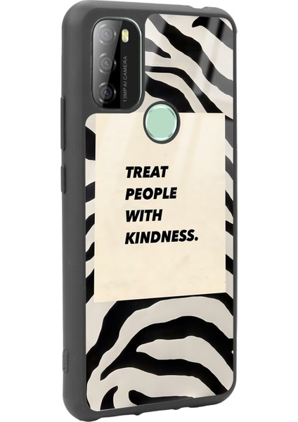 P13 Blue Max 128 Zebra Motto Tasarımlı Glossy Telefon Kılıfı