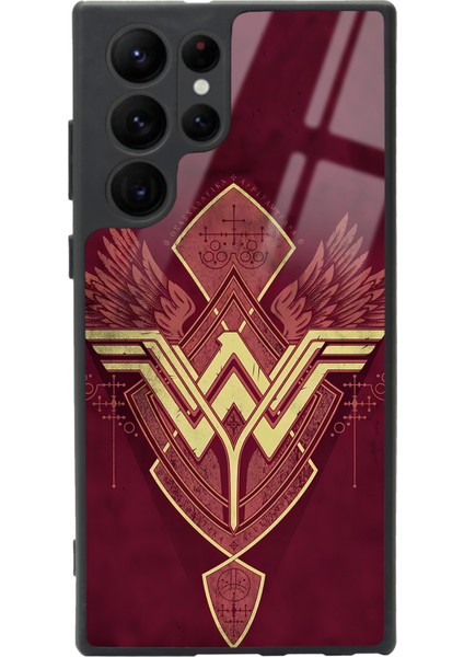 Samsung Galaxy S22 Ultra Wonder Woman Tasarımlı Glossy Telefon Kılıfı