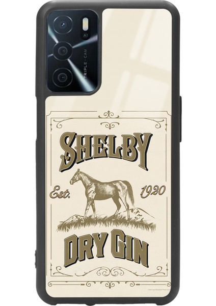 Oppo A-16 Peaky Blinders Shelby Dry Gin Tasarımlı Glossy Telefon Kılıfı
