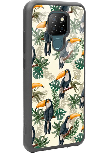General Mobile Gm 20 Tukan Kuşu Tasarımlı Glossy Telefon Kılıfı