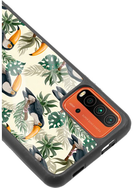 Xiaomi Redmi 9t Tukan Kuşu Tasarımlı Glossy Telefon Kılıfı modelleri