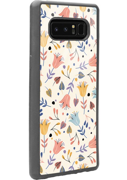 Samsung Galaxy Note 8 Beyaz Bindanlı Tasarımlı Glossy Telefon Kılıfı fiyatları
