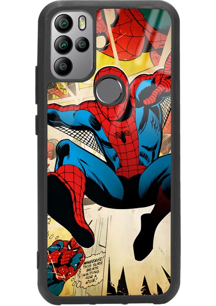 General Mobile Gm 21 Pro Spider-Man Örümcek Adam Tasarımlı Glossy Telefon Kılıfı