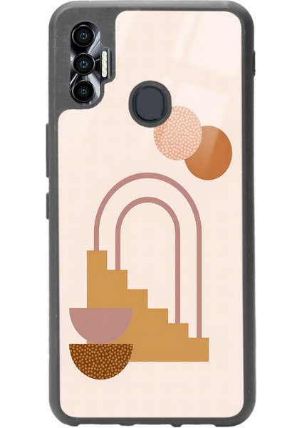 Tecno Spark 7 Pro Nude Stairs Tasarımlı Glossy Telefon Kılıfı