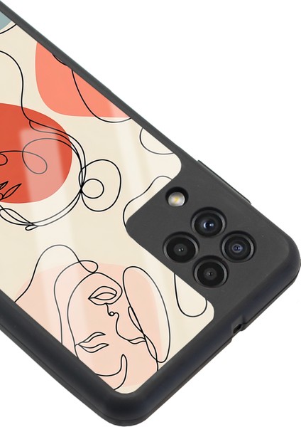 Samsung Galaxy A-22 Nude Maske Tasarımlı Glossy Telefon Kılıfı modelleri