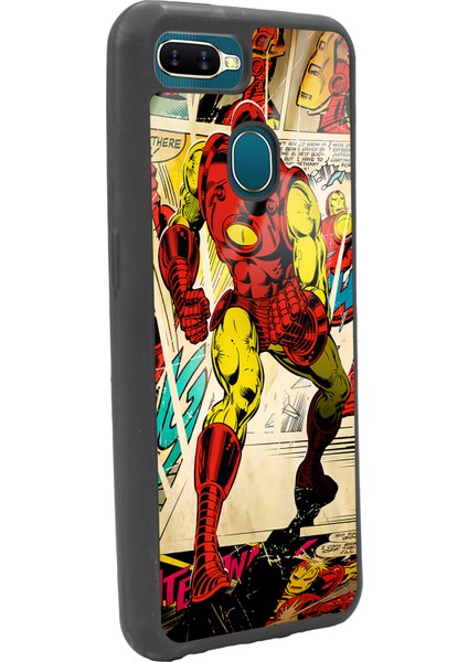 Oppo A5S Iron Man Demir Adam Tasarımlı Glossy Telefon Kılıfı fiyatları