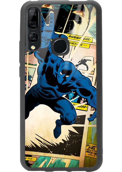 Huawei Y9 Prime Black Panther Kara Panter Tasarımlı Glossy Telefon Kılıfı