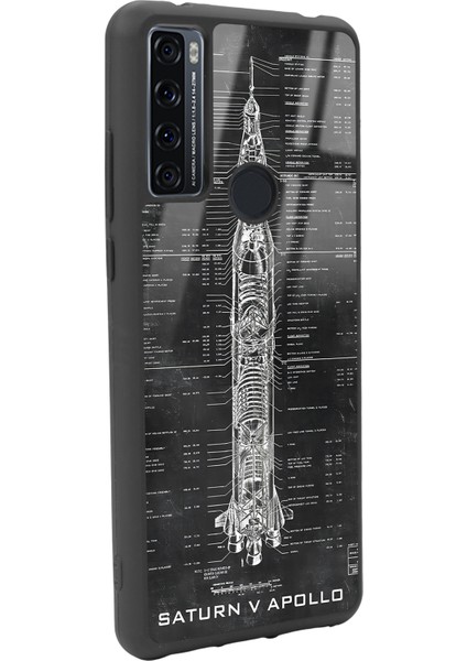 Tcl 20 Se Apollo Plan Tasarımlı Glossy Telefon Kılıfı fiyatları