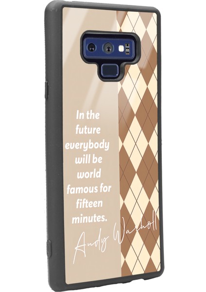 Samsung Galaxy Note 9 Andy Ekose Tasarımlı Glossy Telefon Kılıfı fiyatları