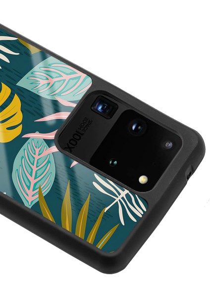 Samsung Galaxy S20 Ultra Color Leaf Tasarımlı Glossy Telefon Kılıfı modelleri
