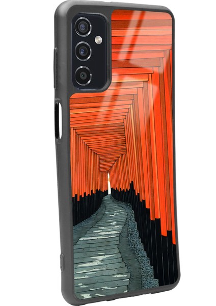 Samsung Galaxy M52 Pastel Pencereler Tasarımlı Glossy Telefon Kılıfı fiyatları