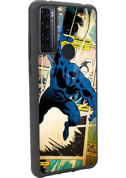 Tcl 20 Se Black Panther Kara Panter Tasarımlı Glossy Telefon Kılıfı fiyatları