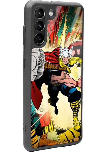 Samsung Galaxy S21 Thor Tasarımlı Glossy Telefon Kılıfı