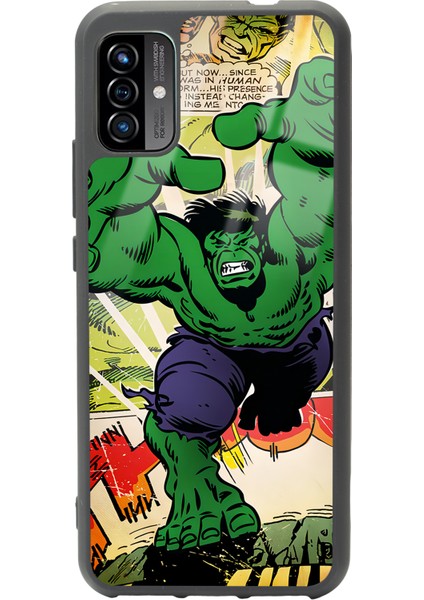 P13 Blue Max Pro Lite Hulk Tasarımlı Glossy Telefon Kılıfı