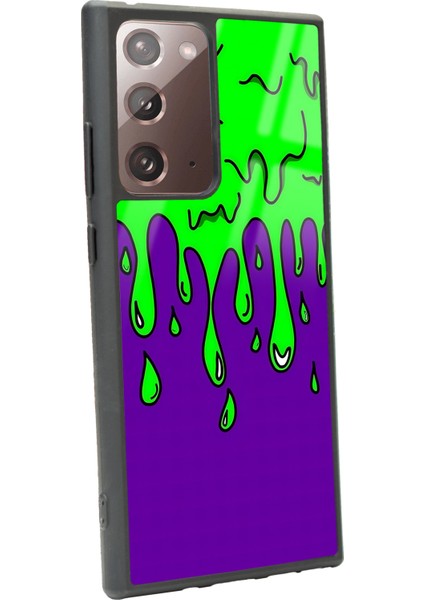 Samsung Galaxy Note 20 Ultra Neon Damla Tasarımlı Glossy Telefon Kılıfı fiyatları