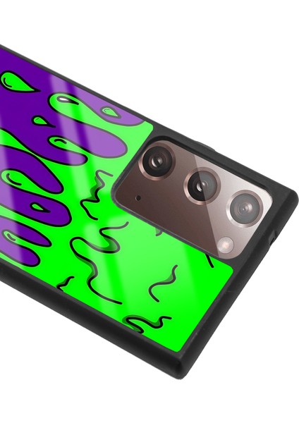 Samsung Galaxy Note 20 Ultra Neon Damla Tasarımlı Glossy Telefon Kılıfı modelleri
