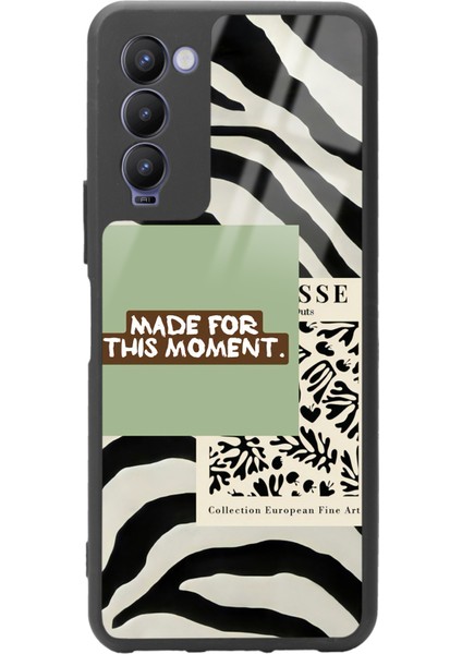 Tecno Camon 18 Green Mattisse Tasarımlı Glossy Telefon Kılıfı
