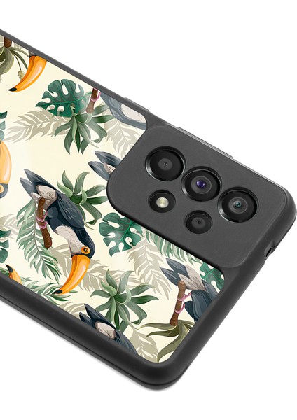 Samsung Galaxy A73 Tukan Kuşu Tasarımlı Glossy Telefon Kılıfı modelleri