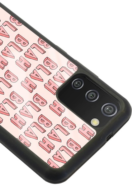 Samsung Galaxy A-02S Blah Blah Tasarımlı Glossy Telefon Kılıfı modelleri