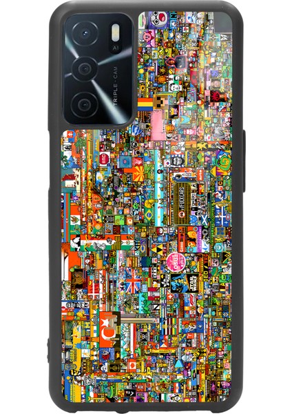 Oppo A-16 R/place Hatıra Tasarımlı Glossy Telefon Kılıfı