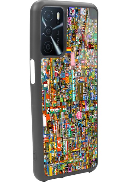 Oppo A-16 R/place Hatıra Tasarımlı Glossy Telefon Kılıfı fiyatları