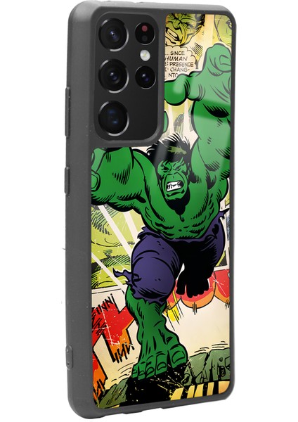 Samsung Galaxy S-21 Ultra Hulk Tasarımlı Glossy Telefon Kılıfı fiyatları