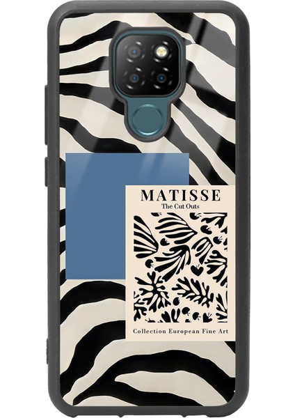 General Mobile Gm 20 Zebra Matısse Tasarımlı Glossy Telefon Kılıfı