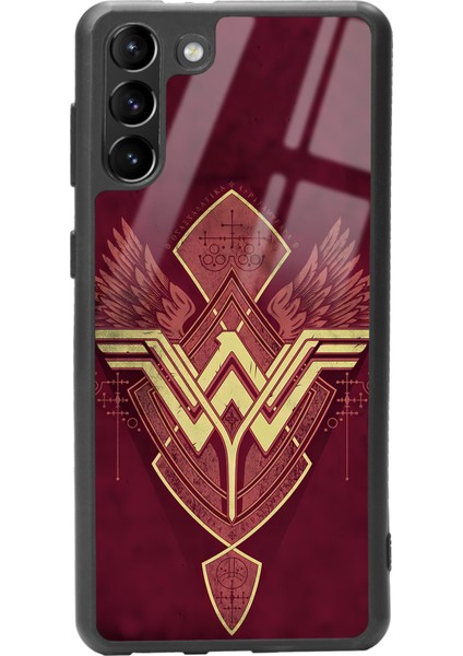 Samsung Galaxy S-21 Plus Wonder Woman Tasarımlı Glossy Telefon Kılıfı